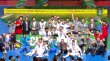 مراسم اهدا کاپ جام ملت‌های فوتسال آسیا به ایران