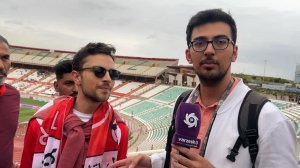 اختصاصی با هوادار فرانسوی فوتبال در ورزشگاه یادگار