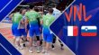 خلاصه والیبال اسلوونی 3 - فرانسه 1 (گزارش اختصاصی)