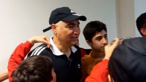 سلفی هواداران نساجی با ساکت الهامی