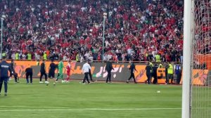 حواشی بین دو نیمه پرسپولیس و استقلال خوزستان