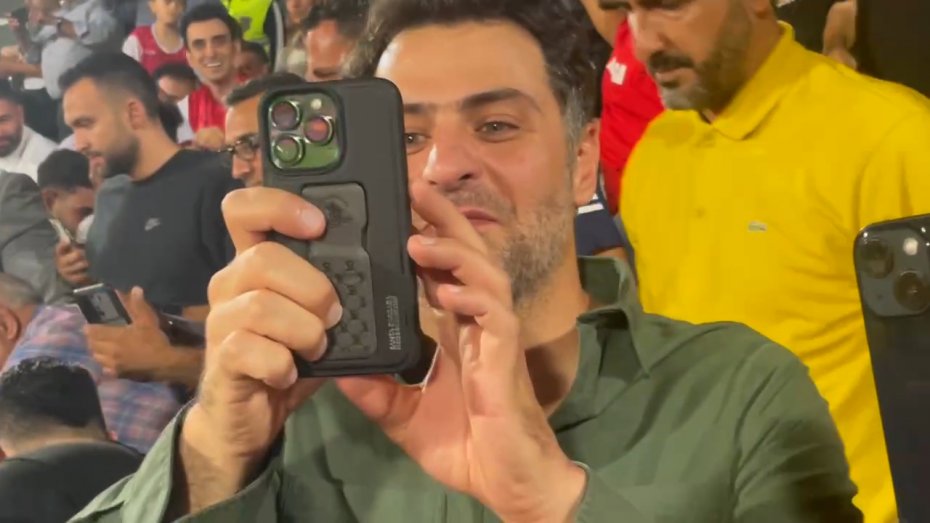 خوشحالی هنرمندان پرسپولیسی بعد از قهرمانی