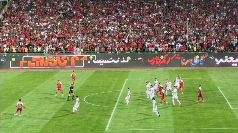 گل مشکوک پرسپولیس از زاویه‌ای جدید