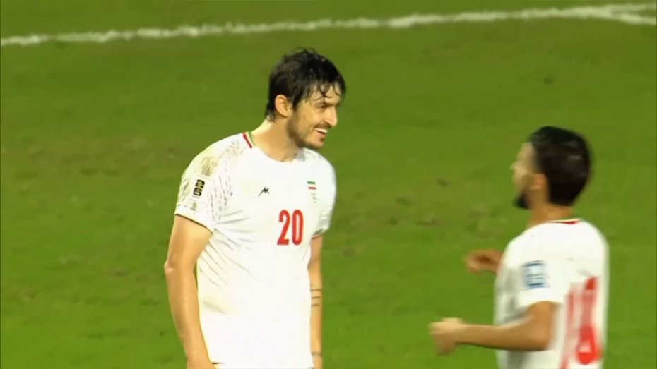گل چهارم ایران به هنگ‌کنگ توسط آزمون