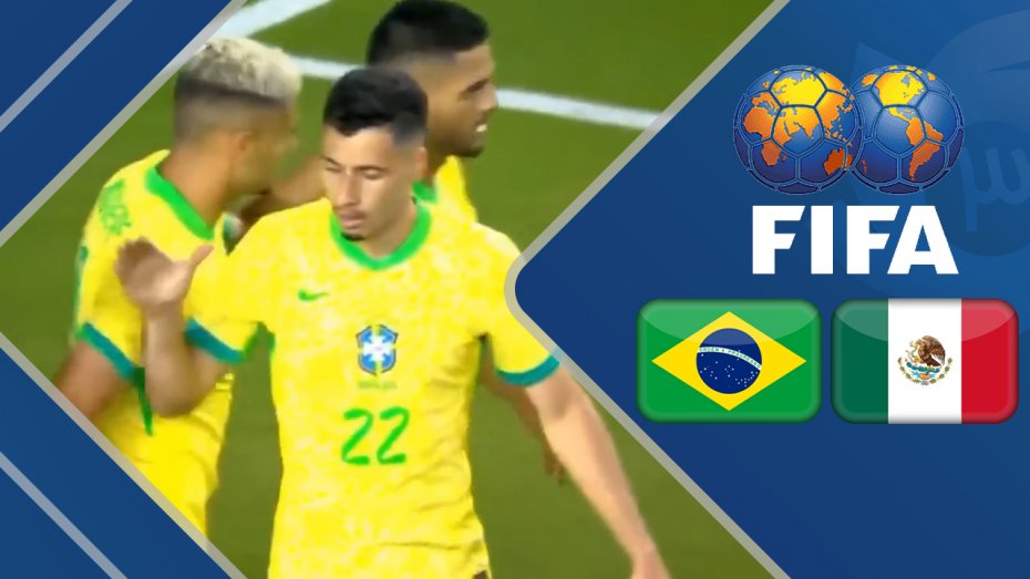 خلاصه بازی مکزیک 2 - برزیل 3