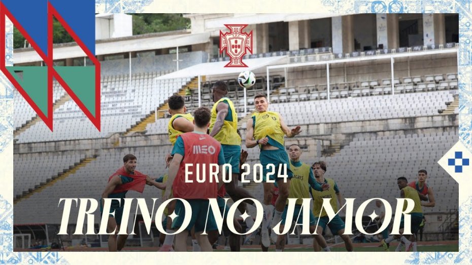 تمرینات تیم ملی پرتغال پیش از یورو 2024