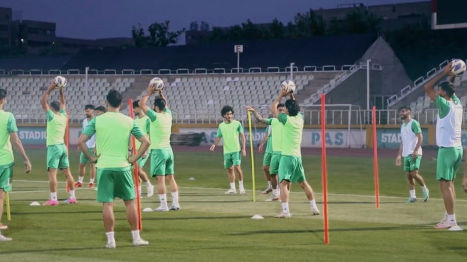آخرین تمرین تیم ملی ایران قبل از دیدار با ازبکستان