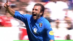 اولین گل ایتالیا در یورو ۲۰۰۰؛ قیچی دیدنی آنتونیو کونته