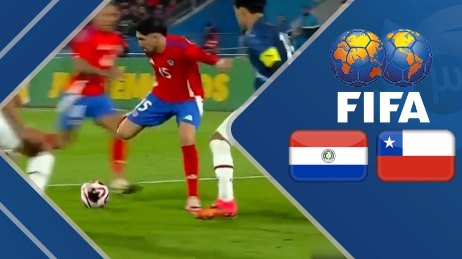 خلاصه بازی شیلی 3 - پاراگوئه 0