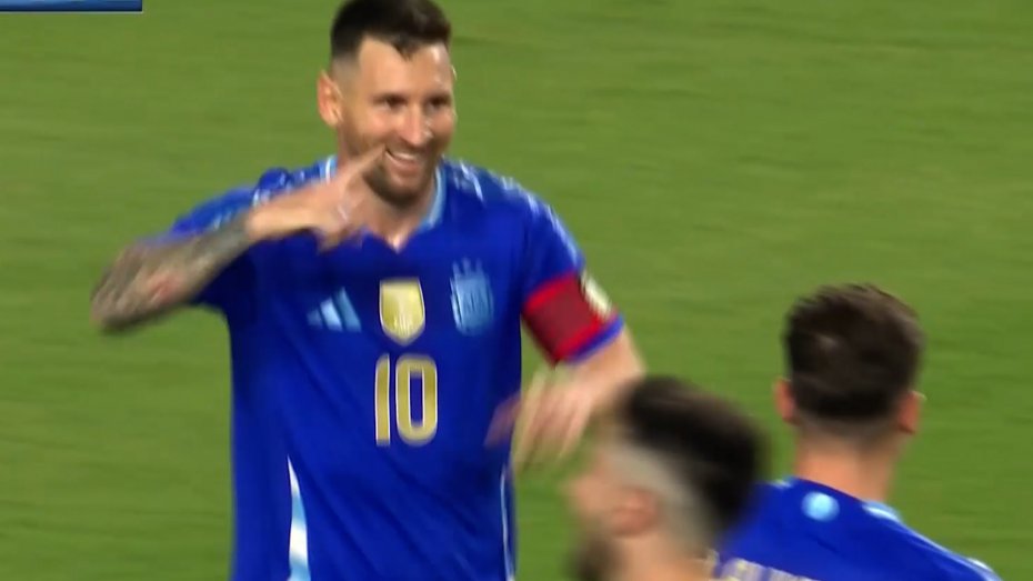 دبل مسی با ضربه چیپ؛ گل چهارم آرژانتین به گوآتمالا