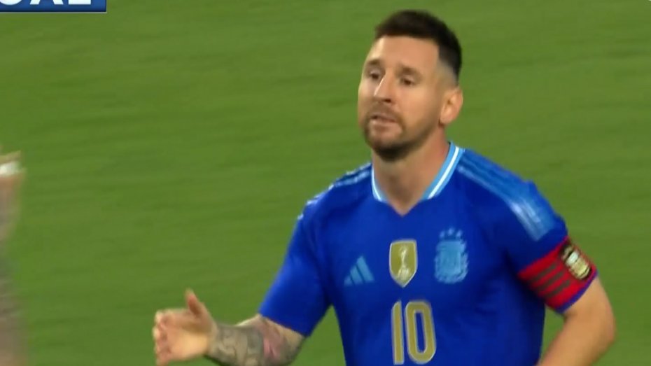 گل اول آرژانتین به گوآتمالا توسط مسی