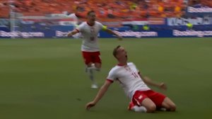 گل اول لهستان به هلند توسط آدام بوکسا