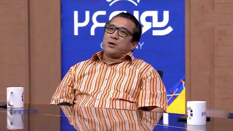 بازی را بلدم؛ قهر و لجبازی خداداد روی آنتن زنده!