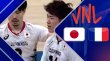 خلاصه والیبال فرانسه 2 - ژاپن 3 (گزارش اختصاصی)
