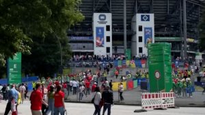 اختصاصی از ورزشگاه هامبورگ پیش از دیدار گرجستان - چک