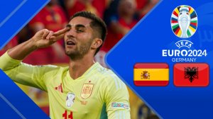 خلاصه بازی آلبانی 0 - اسپانیا 1