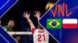 خلاصه والیبال لهستان 3 - برزیل 1 (گزارش اختصاصی)