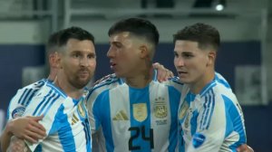 گل دوم آرژانتین به کانادا توسط مسی
