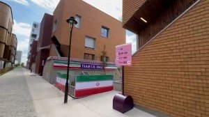 تصاویری از ساختمان ایران در‌ دهکده ورزشکاران المپیک