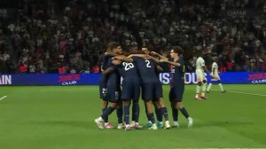 گل چهارم PSG به مون پلیه توسط حکیمی