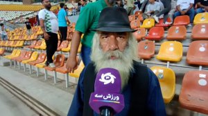 پیرمرد ذوب آهنی در فولاد آرنا خبرساز شد