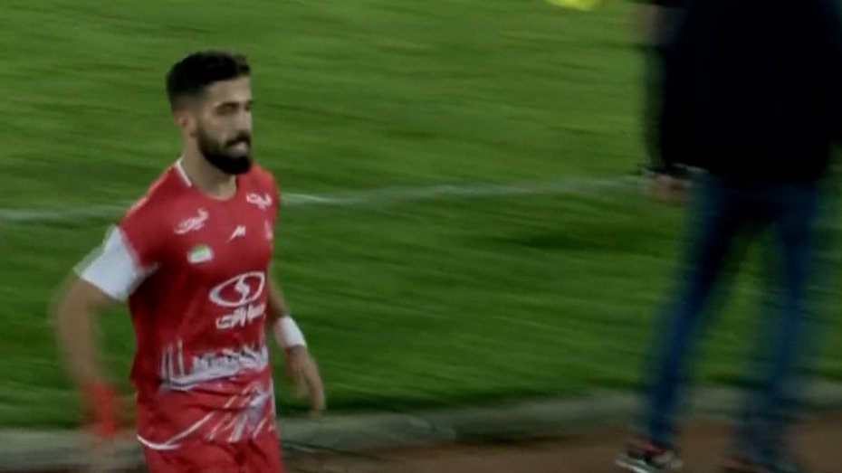 گل دوم پرسپولیس به ملوان توسط فرجی