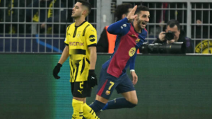 دبل فران تورس؛ گل سوم بارسلونا به دورتموند