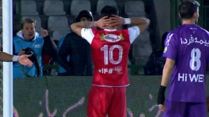 موقعیت عالی گلزنی پرسپولیس که آل‌کثیر از دست داد