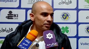 محمدی‌راد: جو سالن نور خوب نبود