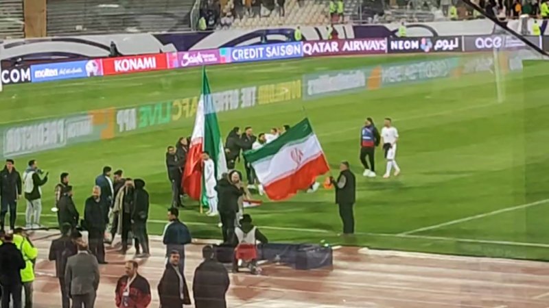 جشن صعود تیم ملی به جام جهانی