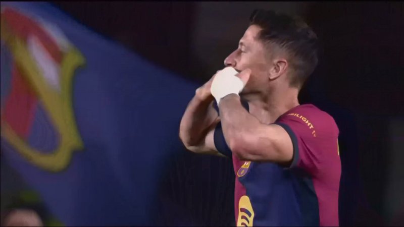 دبل لواندوفسکی، گل سوم بارسلونا به دورتموند