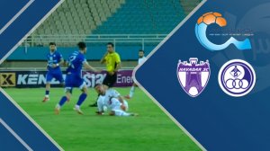 خلاصه بازی استقلال خوزستان 1 - هوادار 1