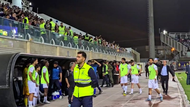 اعتراض شدید روزبه پس از مردود شدن گل 