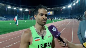 دوی صدمتر جام بین‌المللی امام رضا و قهرمانی تفتیان