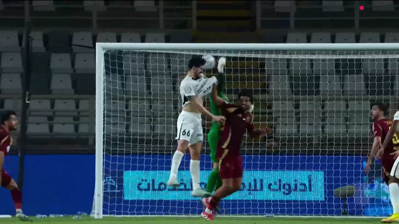 گل اول شباب الاهلی به الوحده (عزت اللهی)
