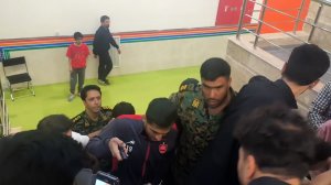 خروج بازیکنان پرسپولیس و مس میان شلوغی میکسدزون