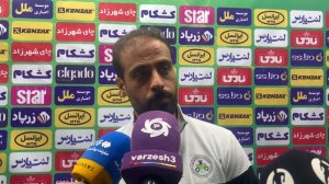 آذرباد: به احترام هواداران انزلی خوشحالی بعداز گل نکردم