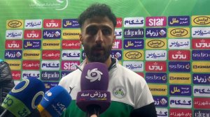 قریشی: بازی جان‌داری بود هواداران از بازی لذت بردند