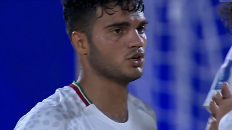 گل چهارم ایران به پرتغال توسط نظرزاده