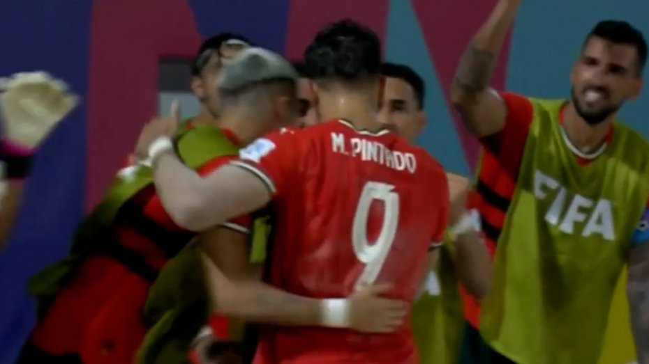 گل هفتم پرتغال به ایران توسط پینتادو