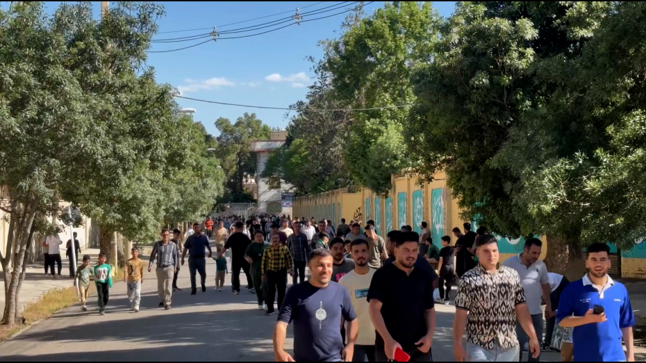 حضور پرشور هواداران خیبر
