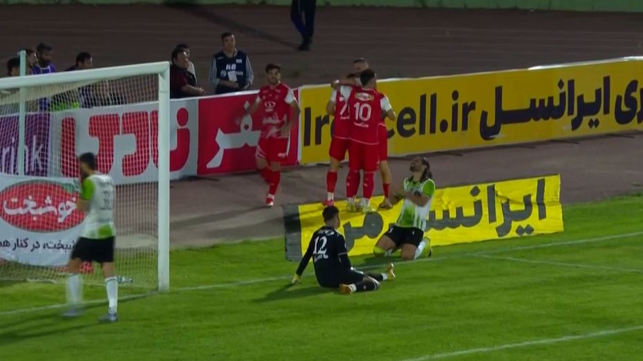کامبک پرسپولیس برابر خیبر با گل اورونوف