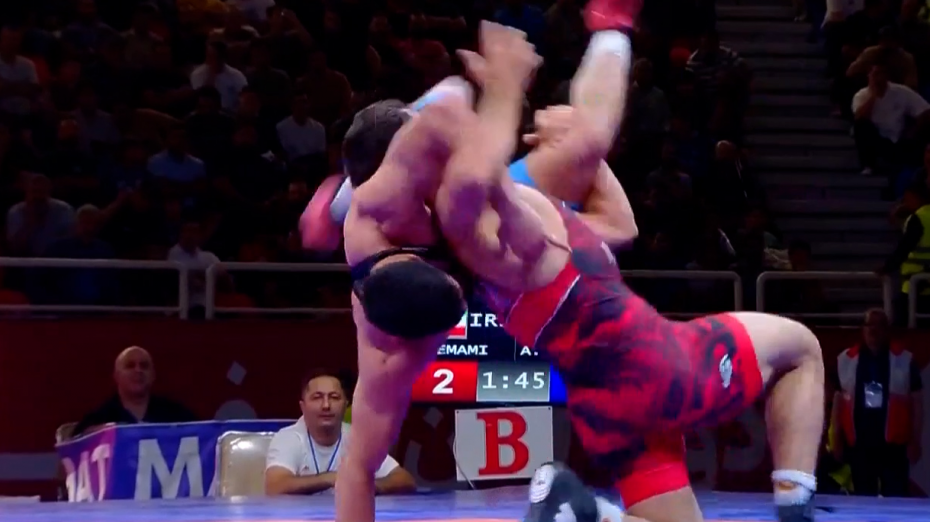 قهرمانی امیرمحمد یزدانی در وزن 74Kg