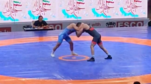 قهرمانی آلماز بکزات در وزن 6۲kg