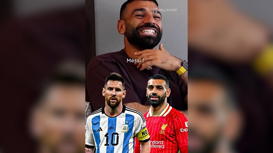 انتخاب جالب صلاح: مسی بهتر است!