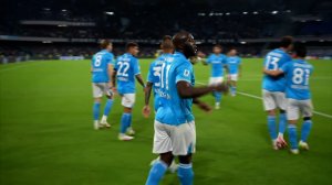 گل اول ناپولی به جنوا (لوکاکو)