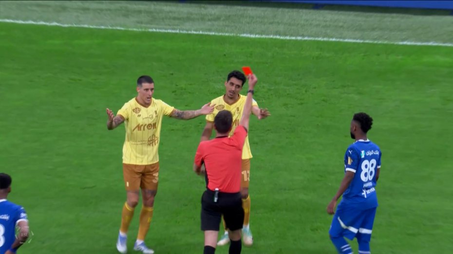 العروبا برابر الهلال 10 نفره شد