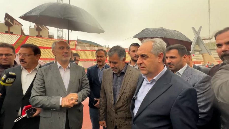 بازدید نماینده دولت از محل جشن تراکتور 