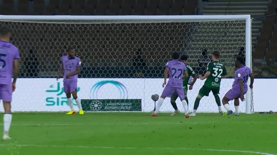 گل اول الاهلی عربستان به الخلود (البورایکان)