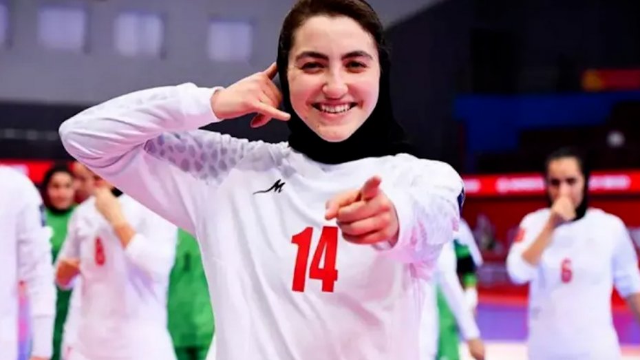 تیم ملی زنان ایران سوم آسیا و ترکمان خانم گل شد